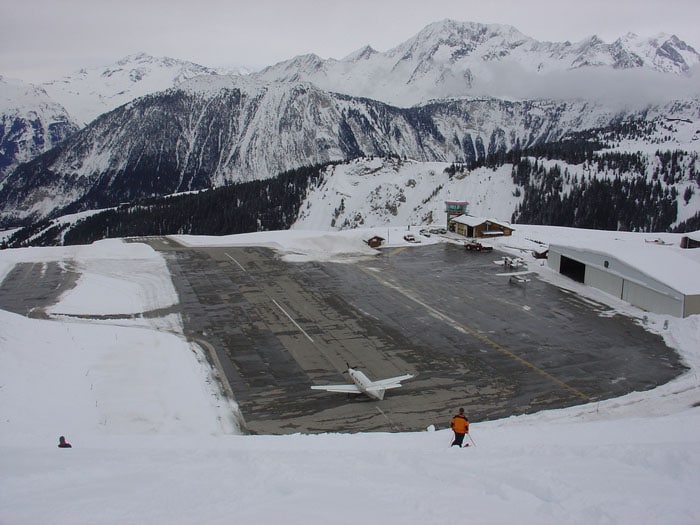 Courchevel Airport, France