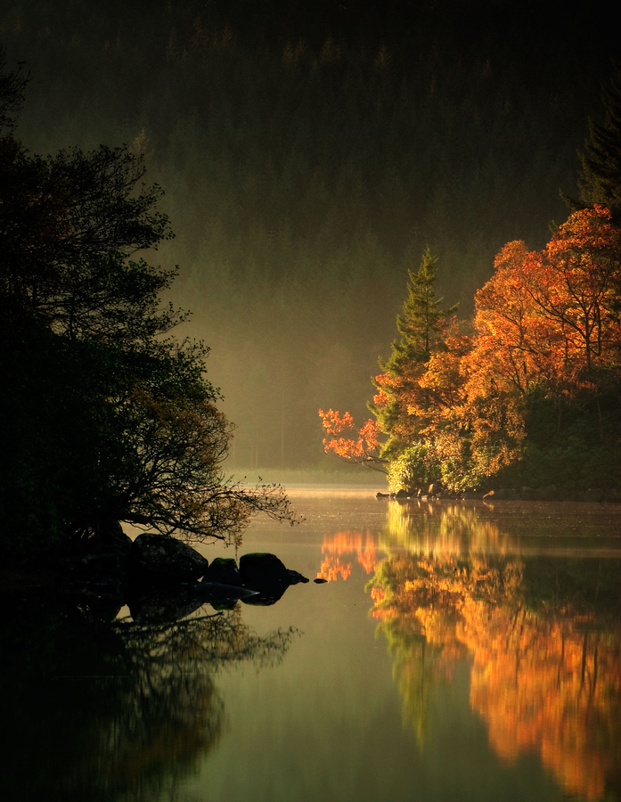 Loch Ard Autumn Light