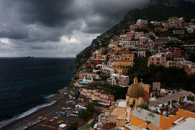 Amalfi brewing storm