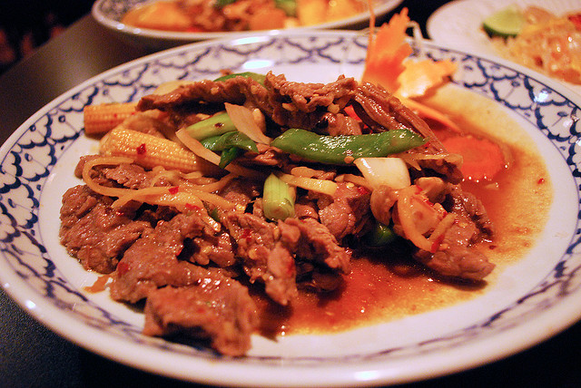 Bangkok Thai Cuisine Ginger Beef