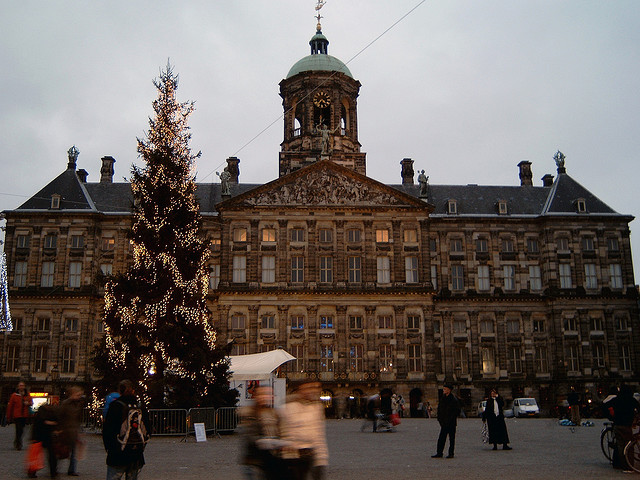 Royal Palace. Dam-square, Amsterdam
