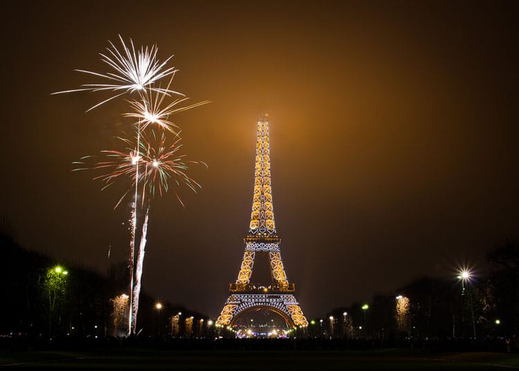 New Year&#039;s Day In France