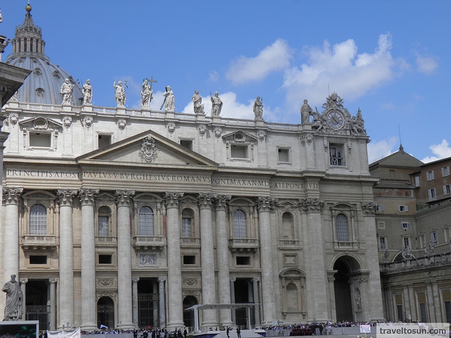 Main square in the Vatican