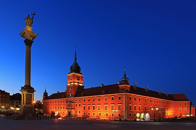 King Zygmunt's Column and Castle Square, Warsaw, Poland