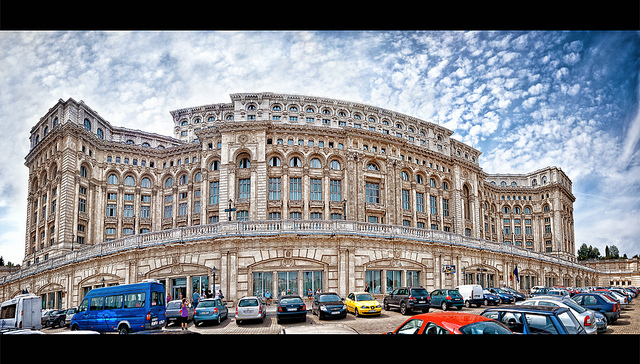 Palace of the Parliament in Bucharest, Romania