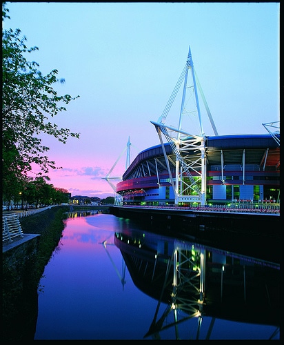 The Millennium Stadium courtesy of Cardiff University International Office