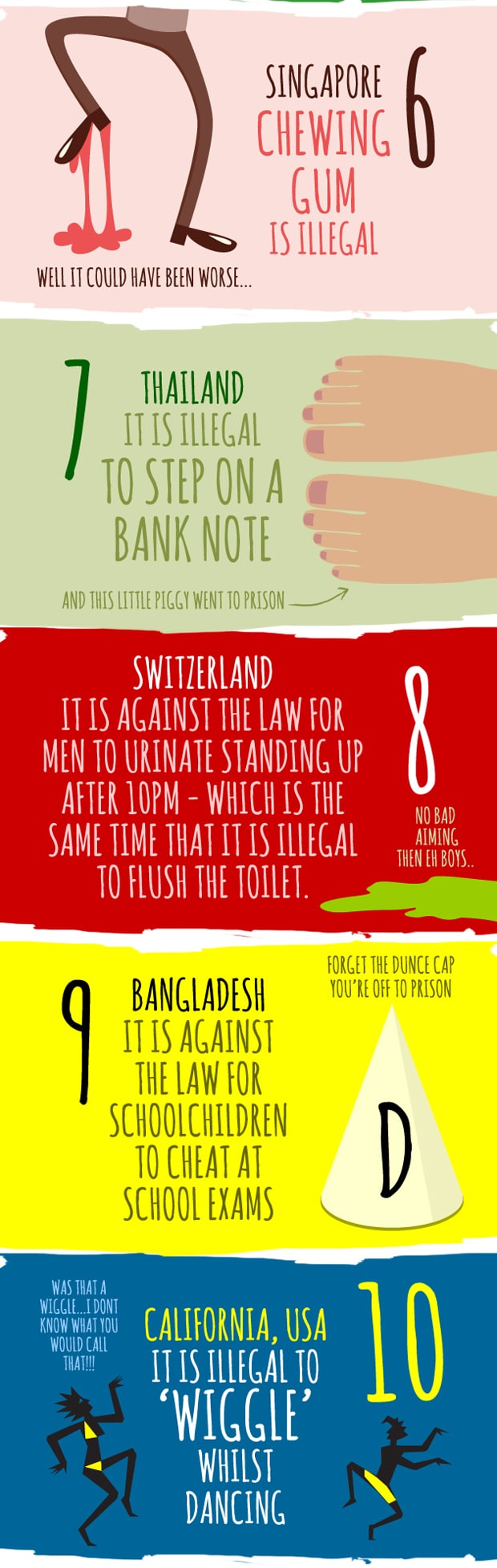 The strangest laws around the world