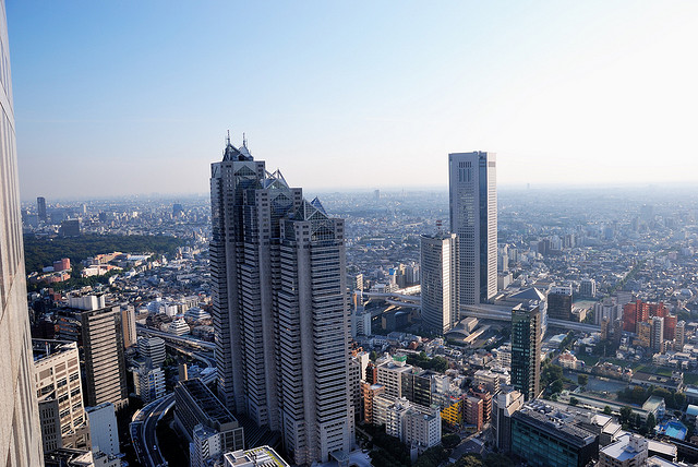 View from Tokyo Metropolitan Government Office Building