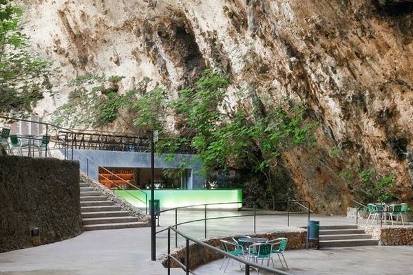 Bar in the caves of A2 Architects