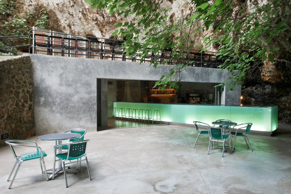 Bar in the caves