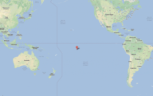 Christmas Island Location