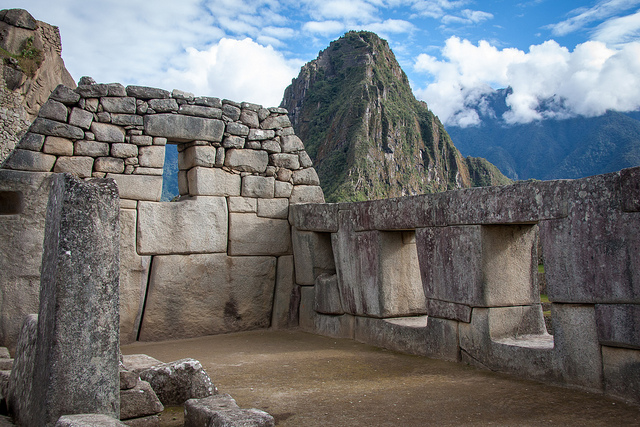 Machu Picchu inside the walls