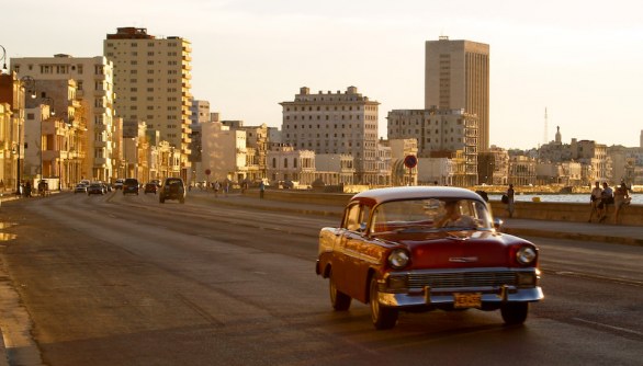 Typical car in Havana, Cuba