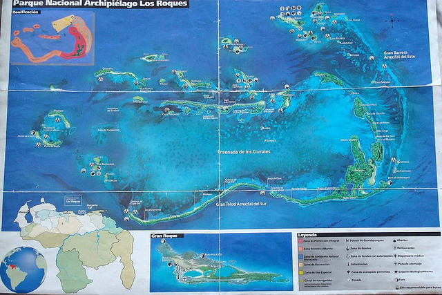 Los Roques Map