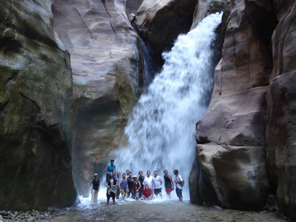 Wadi Mujib Canyoning