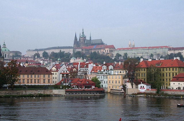 Prague Castle from the Charles Bridge