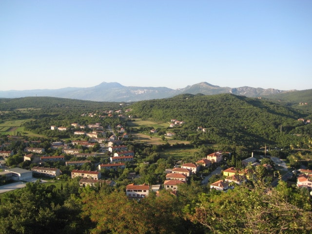 View of Labin