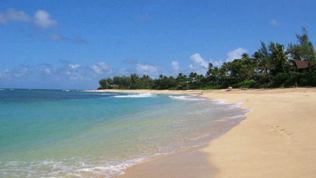 Calm Sunset Beach, Hawaii