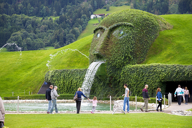 Swarovski Crystal World (Headquarter) in Innsbruck, Austria