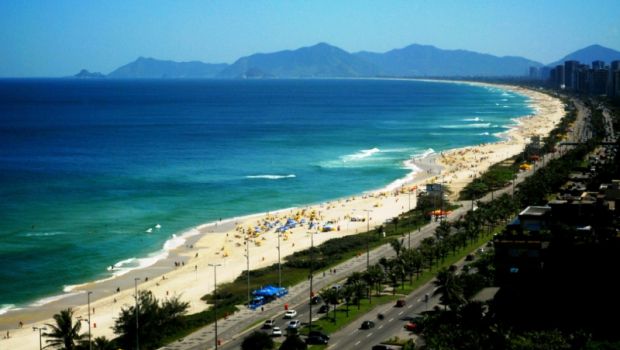 Praia da barra da tijuca beach in rio de janeiro Barra da tijuca