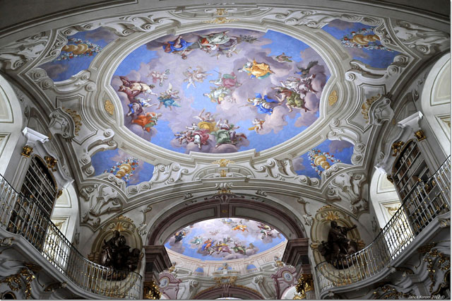 Benedictine Abbey ceiling