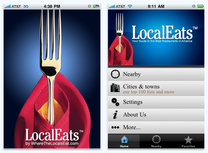 LocalEats app