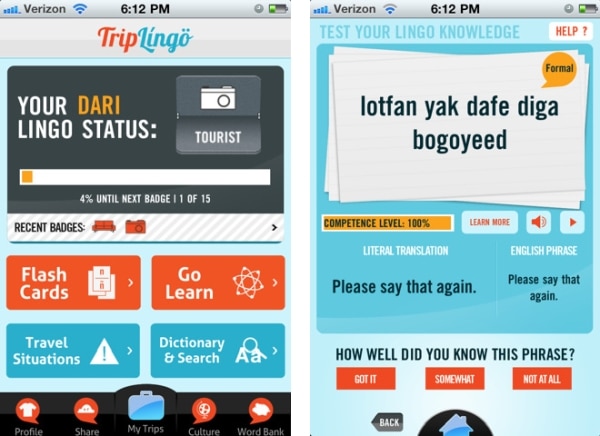 Triplingo app