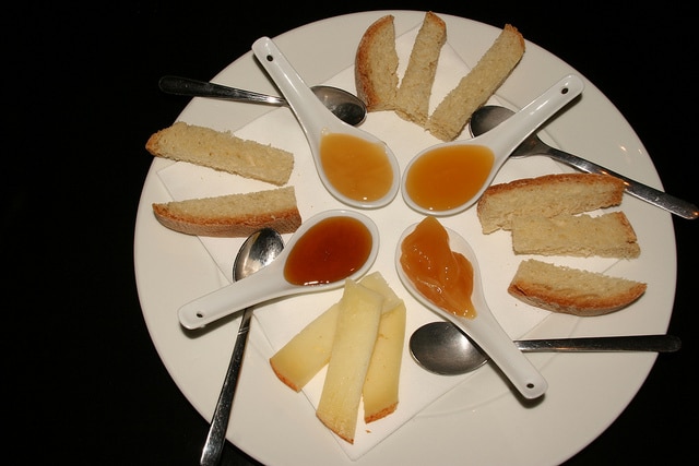 Honey tasting, at Montalcino