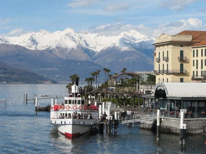 Ferries in Lake Como