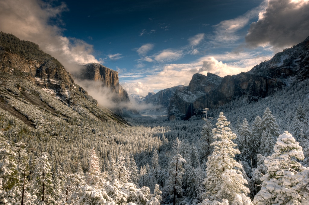 Snowy Yosemite