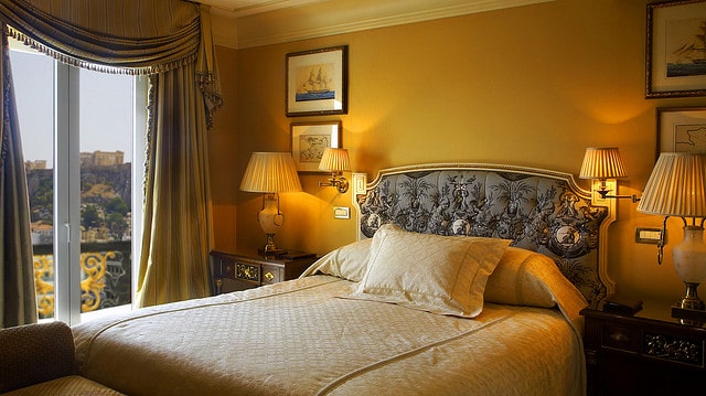 Hotel Grande Bretagne, Bedroom