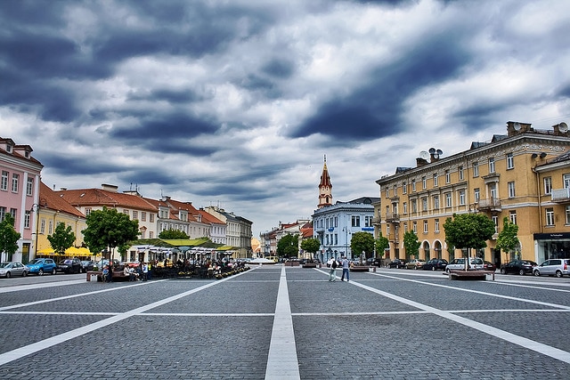 The Old Town in Vilnius