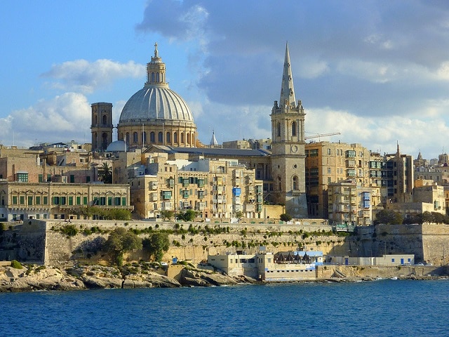 View on Valletta, Malta
