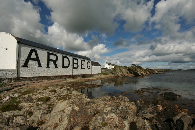 The Ardbeg distillery