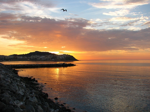 Dawn on Chorrillo beach