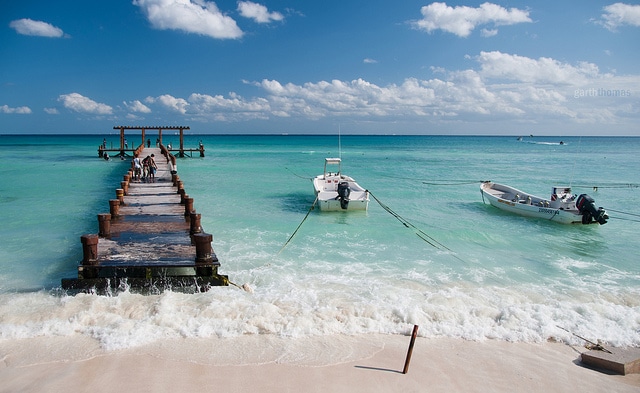 Playa del Carmen beach