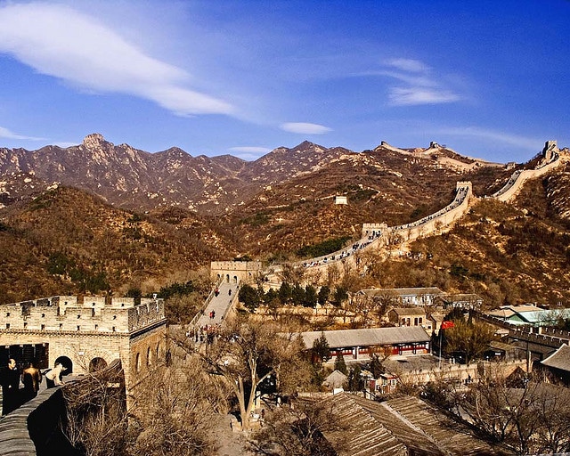 Badaling Is The Most Popular Part Of The Great Wall Of China