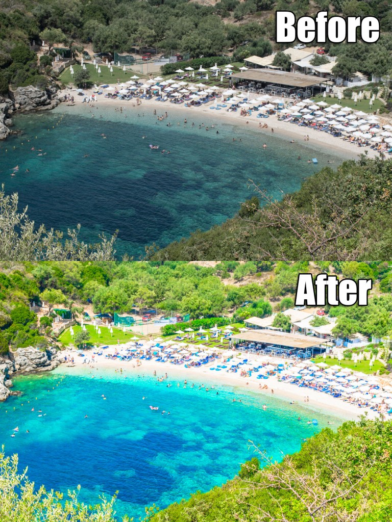 Mikri Ammos beach, Syvota, Greece