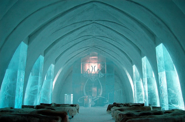 Ice-Hotel in Sweden