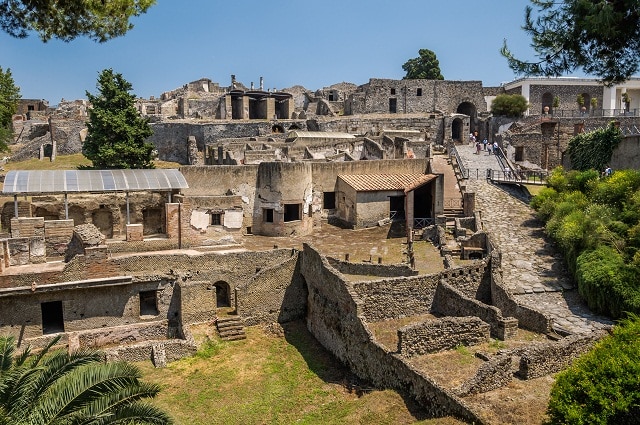 Ruins in Pompei