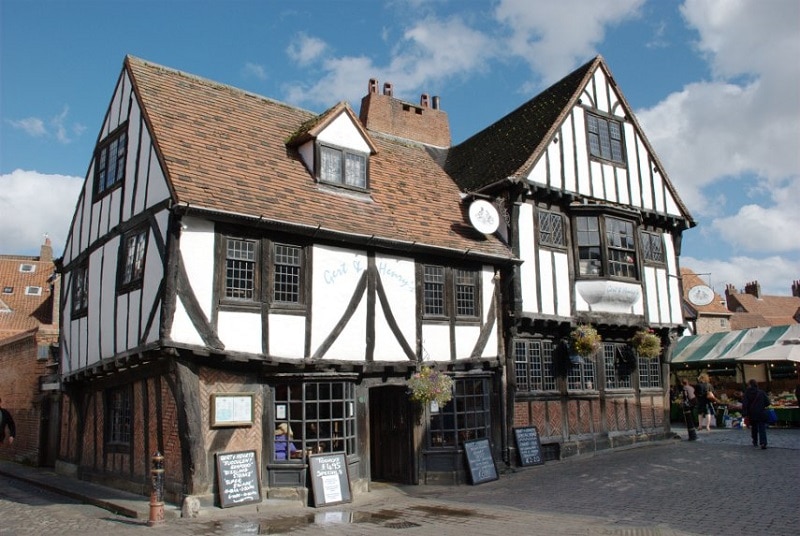 old medieval buildings