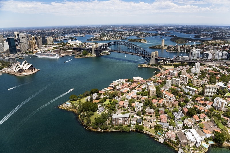 Sydney Harbour Lifestyle Aerial