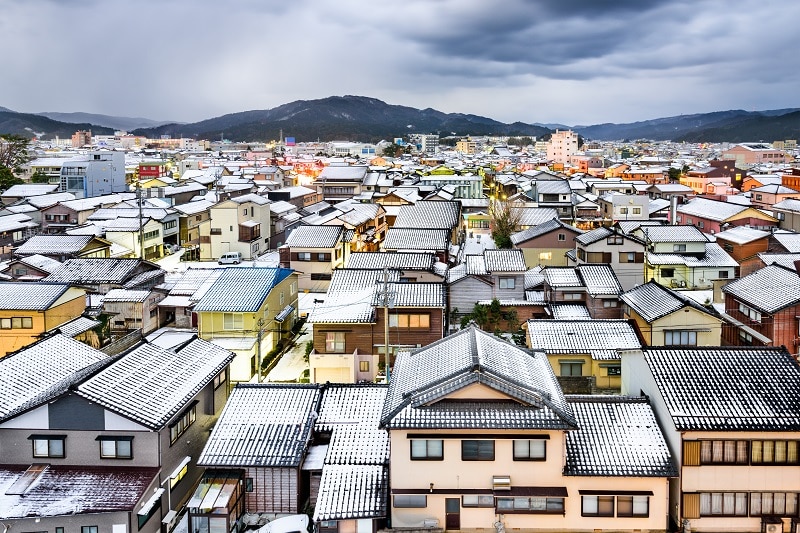 Wajima, Japan Skyline