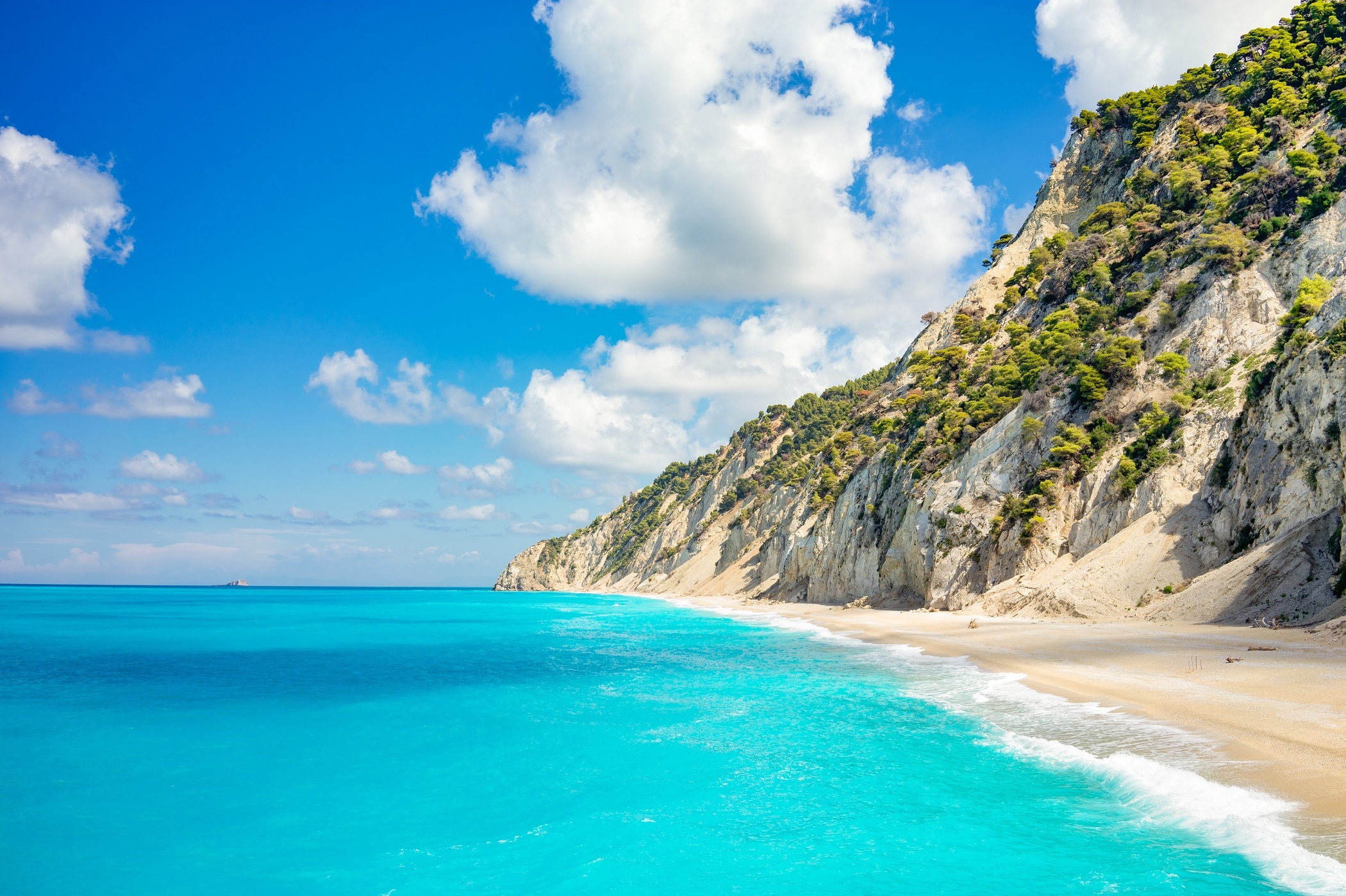 Egremni beach, Lefkada