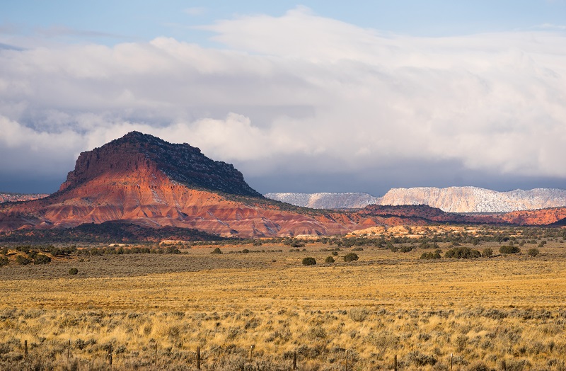 Grand Staircase-Escalante Southern Utah Rolling Clouds Canyons