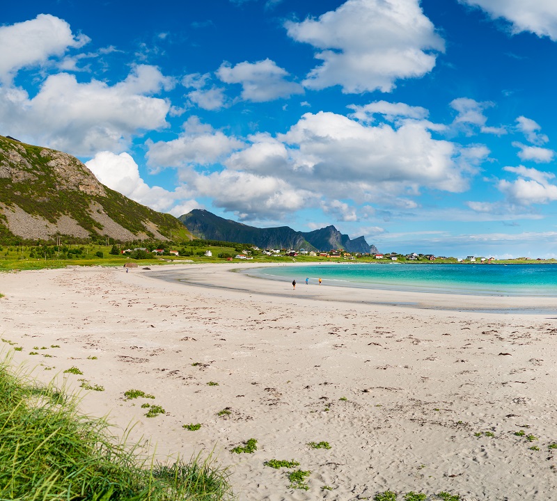 Beach Lofoten archipelago islands beach