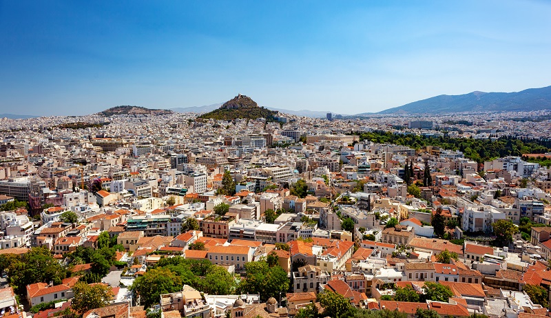 Cityscape of Athens