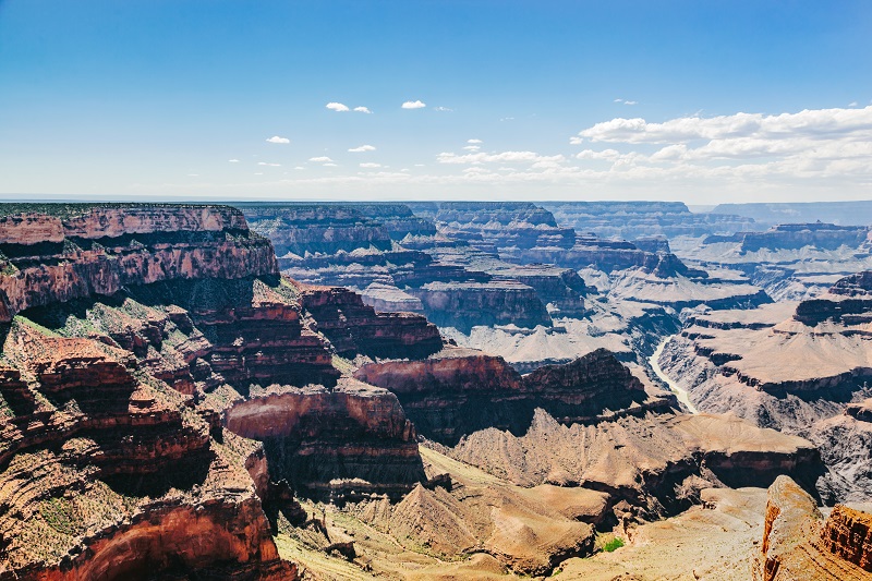 The Grand Canyon landscape in Arizona, USA