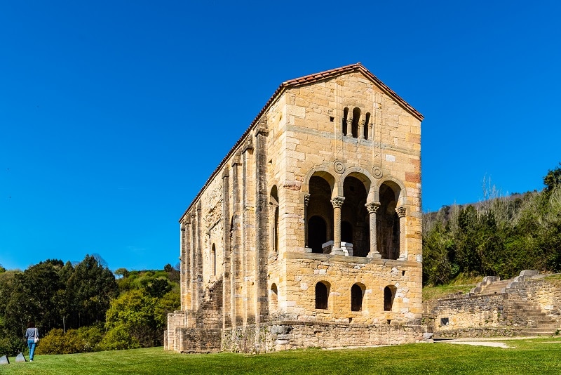 Church of Santa Maria del Naranco in Oviedo