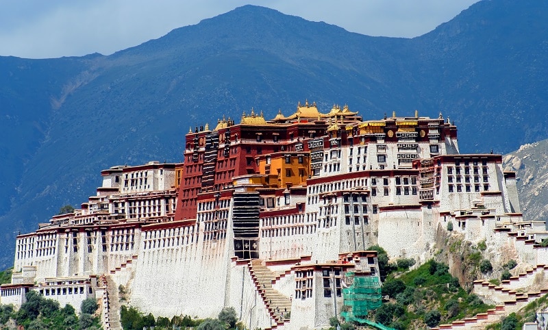 Potala Palace in Tibet